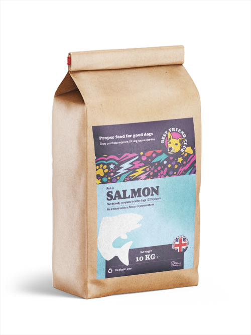 Salmon recipe bag