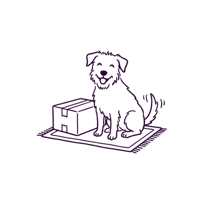 Bags arrive on your dog's cycle
